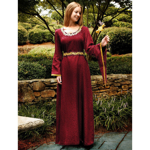 Noblewomen Dress red, 13th century